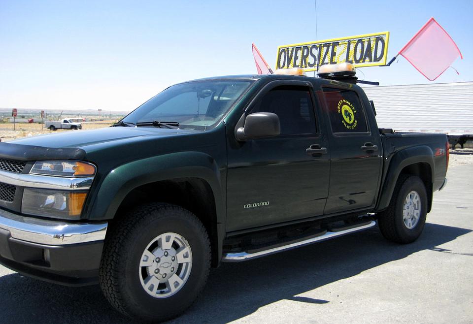 Susan G's Truck 3.jpg - http://www.GreenHornetPilotCars.com